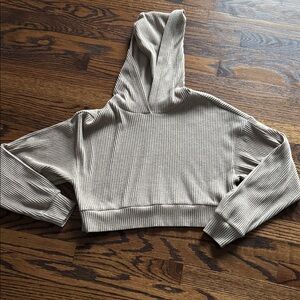 ALO Yoga Muse Gray Hoodie